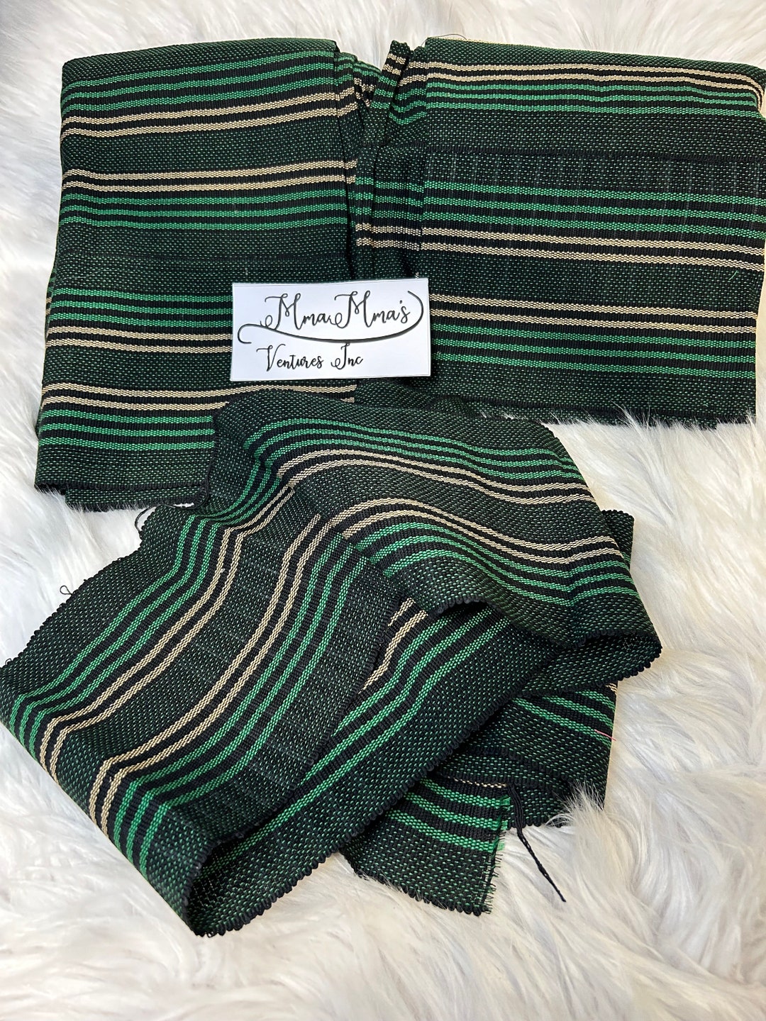 Aso Oke Set, Complete Couple Bridal Set Aso Oke, Sewn, Ready to Tie ...