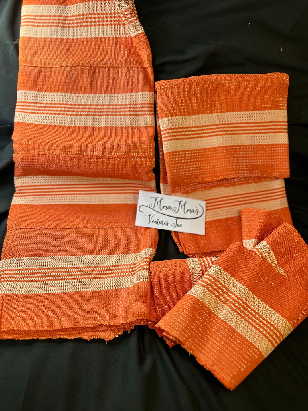 Aso Oke Set, Complete Couple Bridal Set Aso Oke, Sewn, Ready to Tie ...