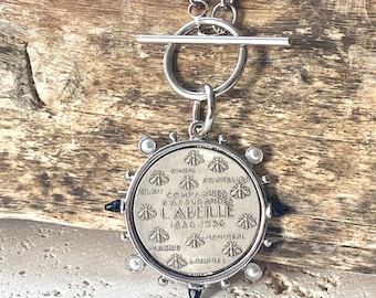 French bee necklace