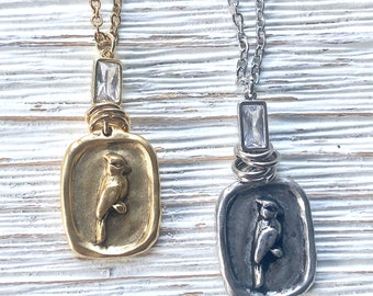Cardinal necklace