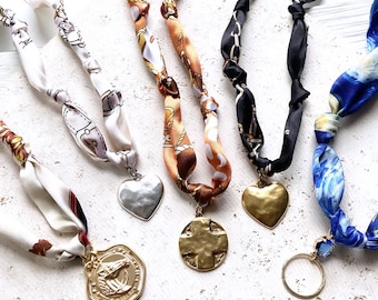 viral scarf necklaces