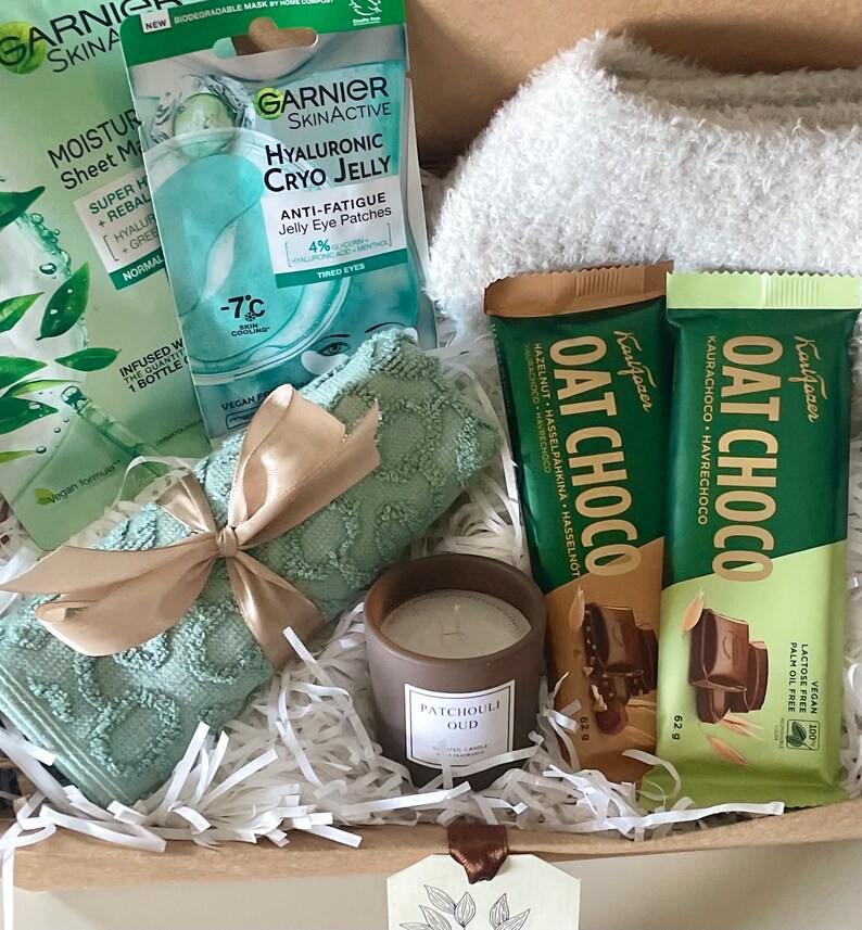 Vegan Gift for Her Gifts for Vegans Birthday Box for Vegan Chocolate