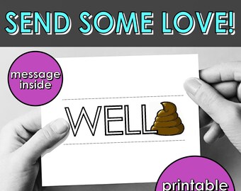 Koala Creative Printable Greeting Card Instant Digital PDF Download Sympathy Thinking of You Funny Encouragement Friendship Thank You