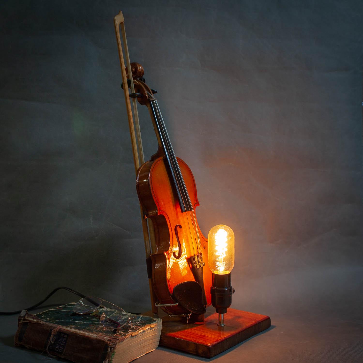 Violin lamp - Etsy 日本