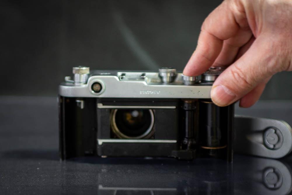 ビンテージFED-5B 35mmレンジファインダーカメラ（Industar-61 L/D