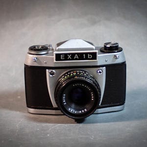 Vintage Exa 1b 35mm Camera, East Germany, GDR, 70&#39;s, 80&#39;s