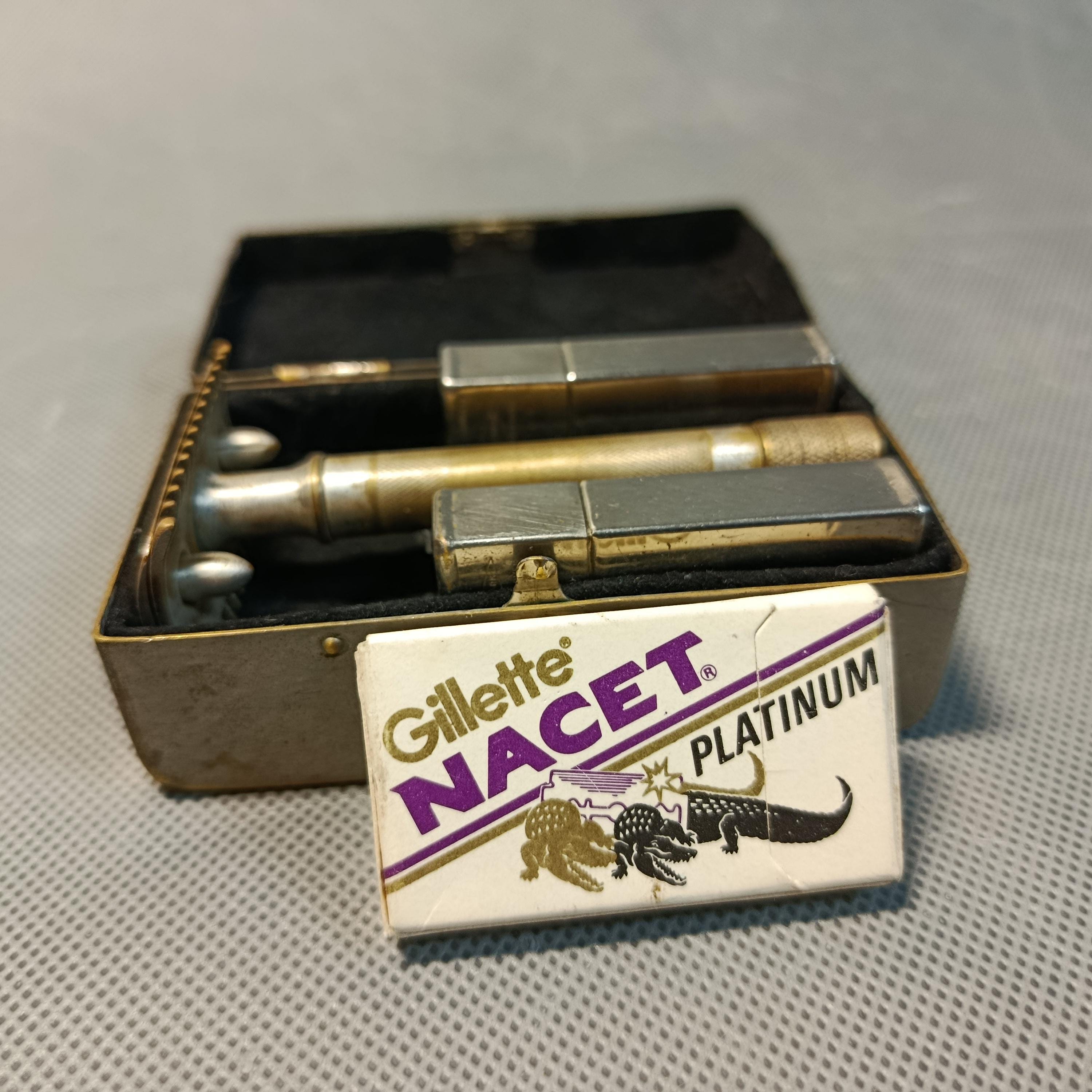 Gillette Bostonian Safety Razor - Etsy