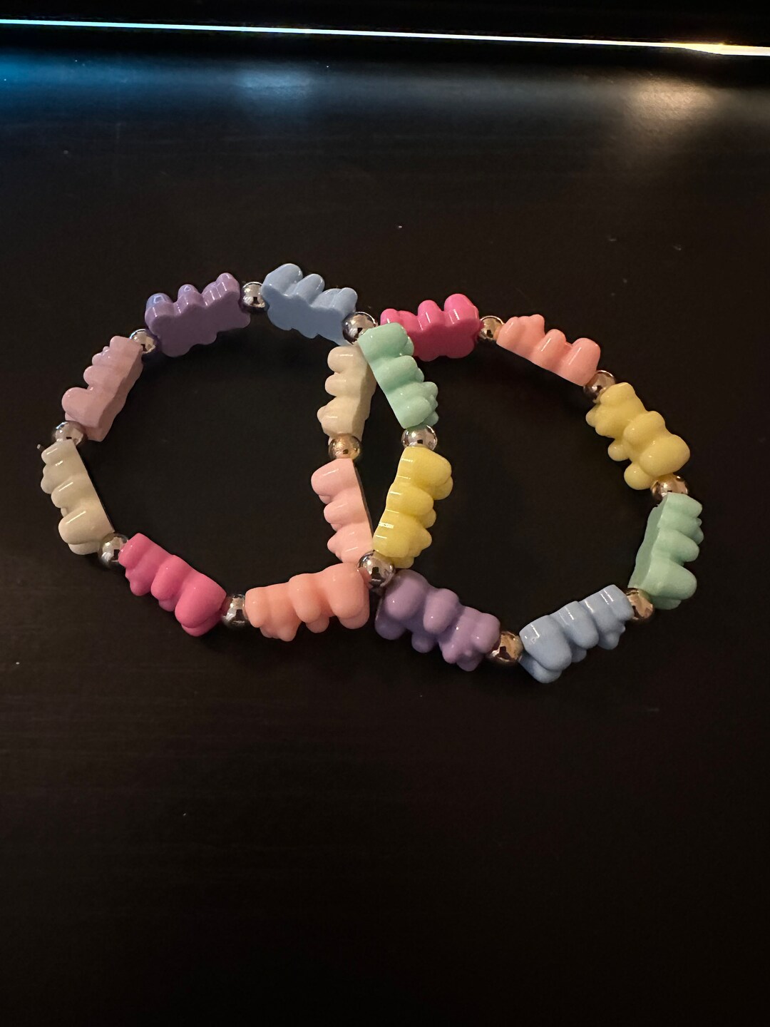 Pastel Gummy Bear Bracelet Etsy