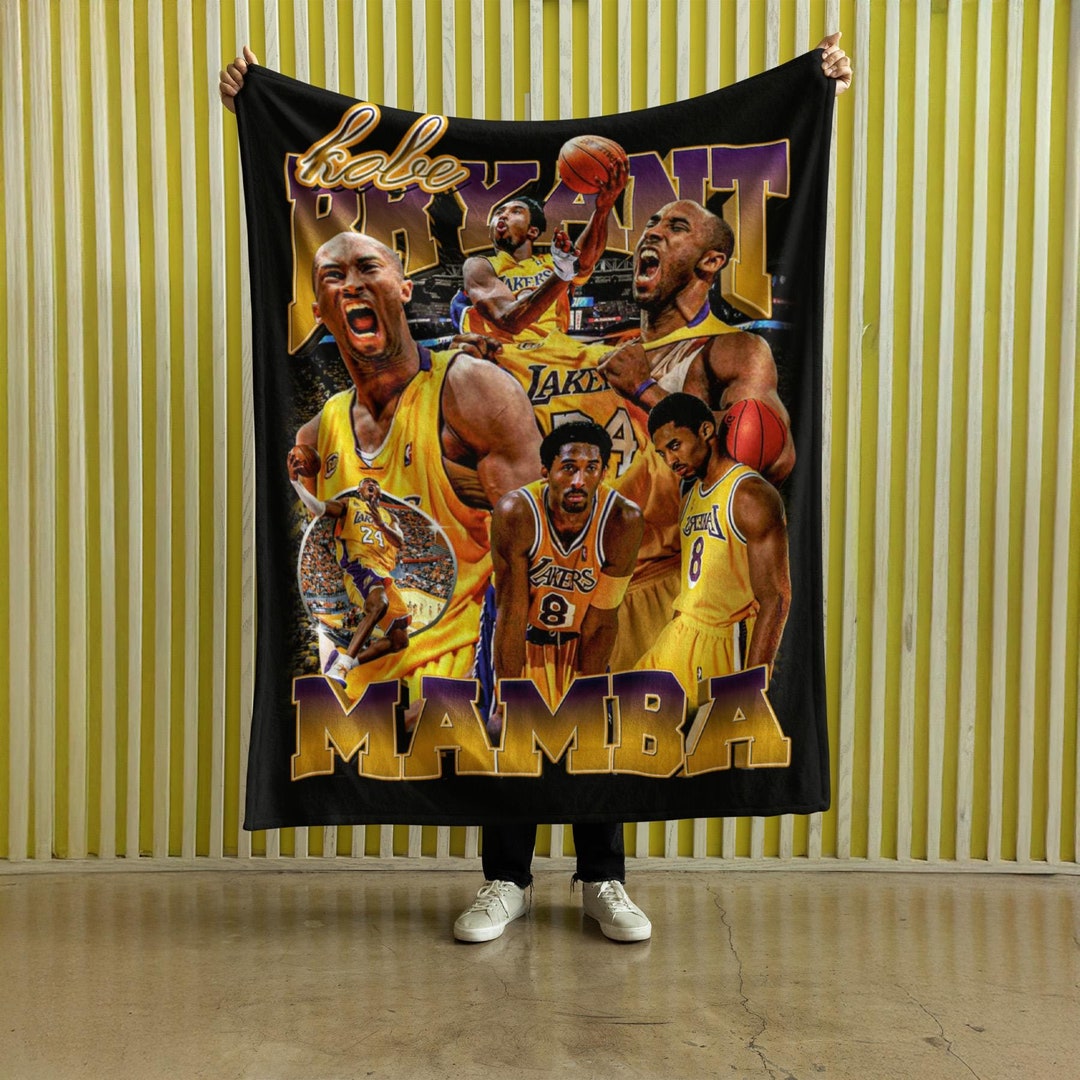 Kobe Bryant Blanket Basketball Velveteen Plush Blanket Gamer Cover, Gift  for Him, Gift for Kids, Custom Blanket, Perfect Gift, Birthday Gift