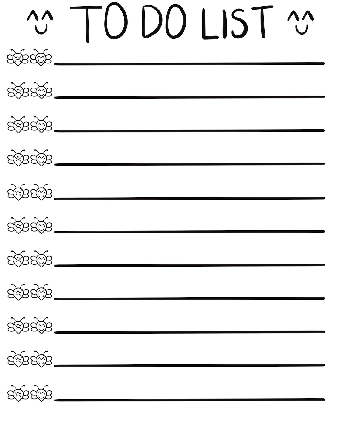 Digital Ready to Print to Do List Daily Schedule 5 Different Styles - Etsy