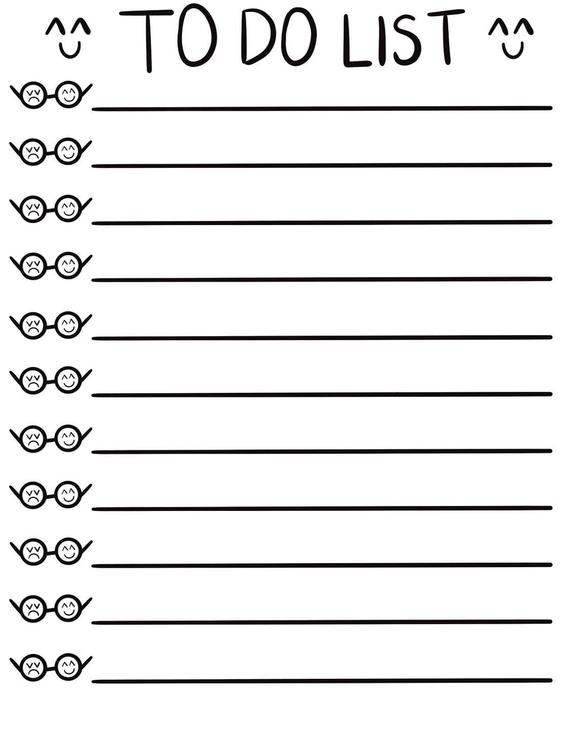 Digital Ready to Print to Do List Daily Schedule 5 Different Styles - Etsy