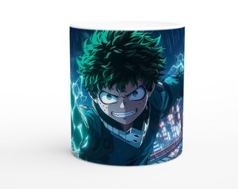 Deku Anime Mug: My Hero Academia 11oz Ceramic Mug
