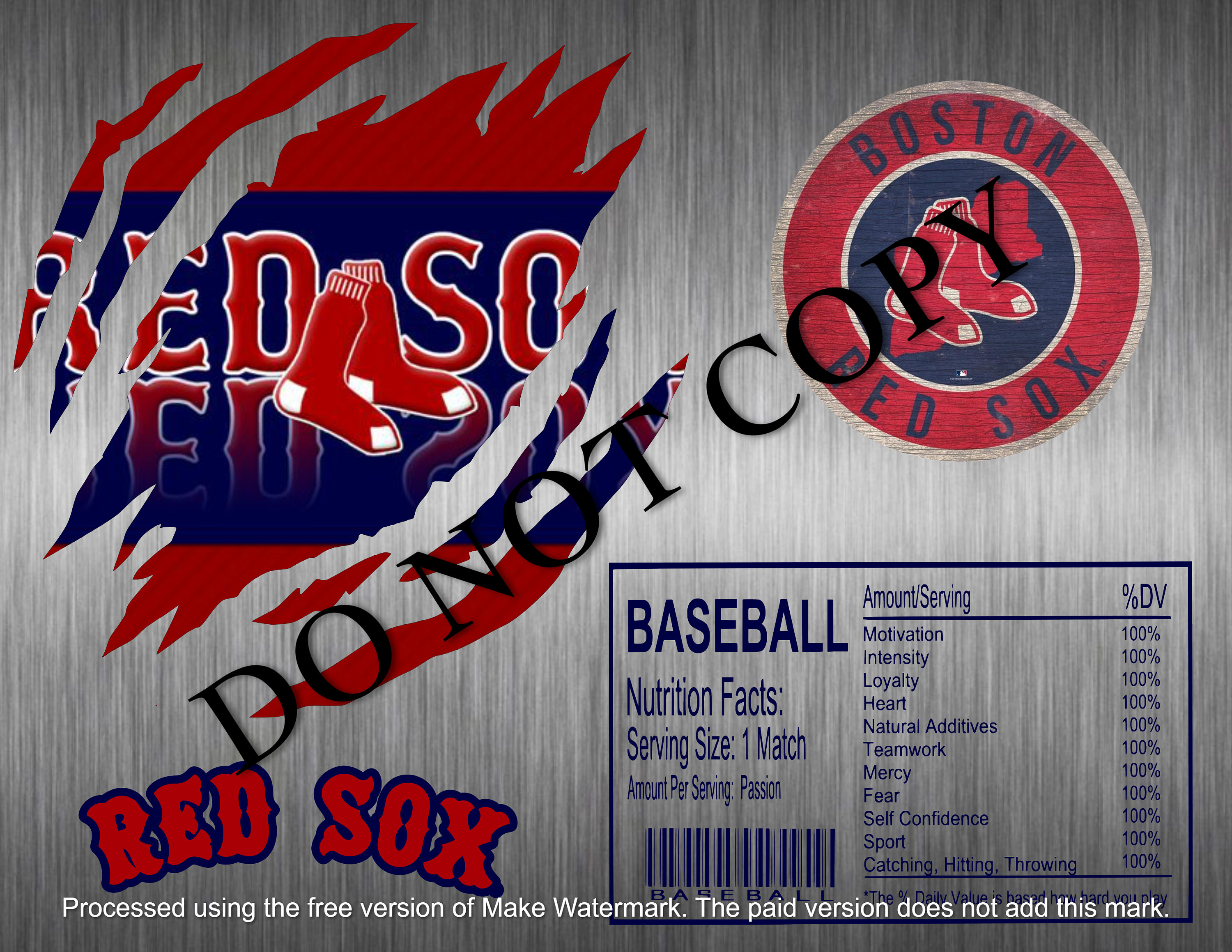 Red Sox Print 