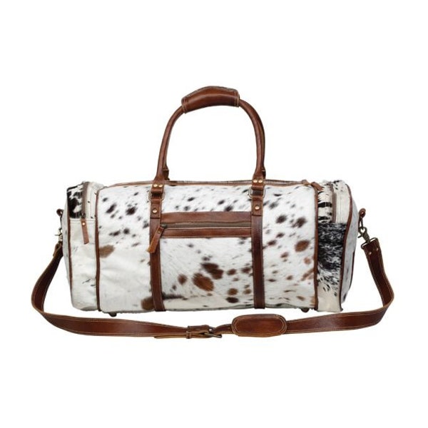 Myra Bag: S-1122 "Amore Hair On Duffle Bag"