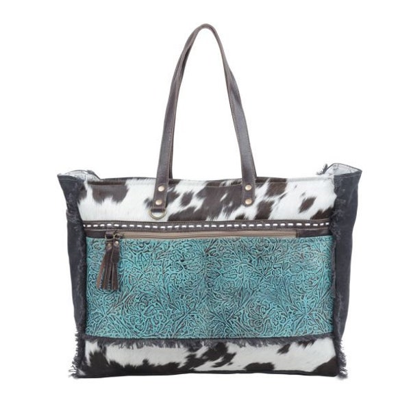Myra Bag: S-4739 "Sea Grass Weekender Bag"