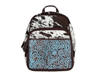 Myra Bag: S-8701 "Delilah Creek Hand-Tooled Mini Backpack"