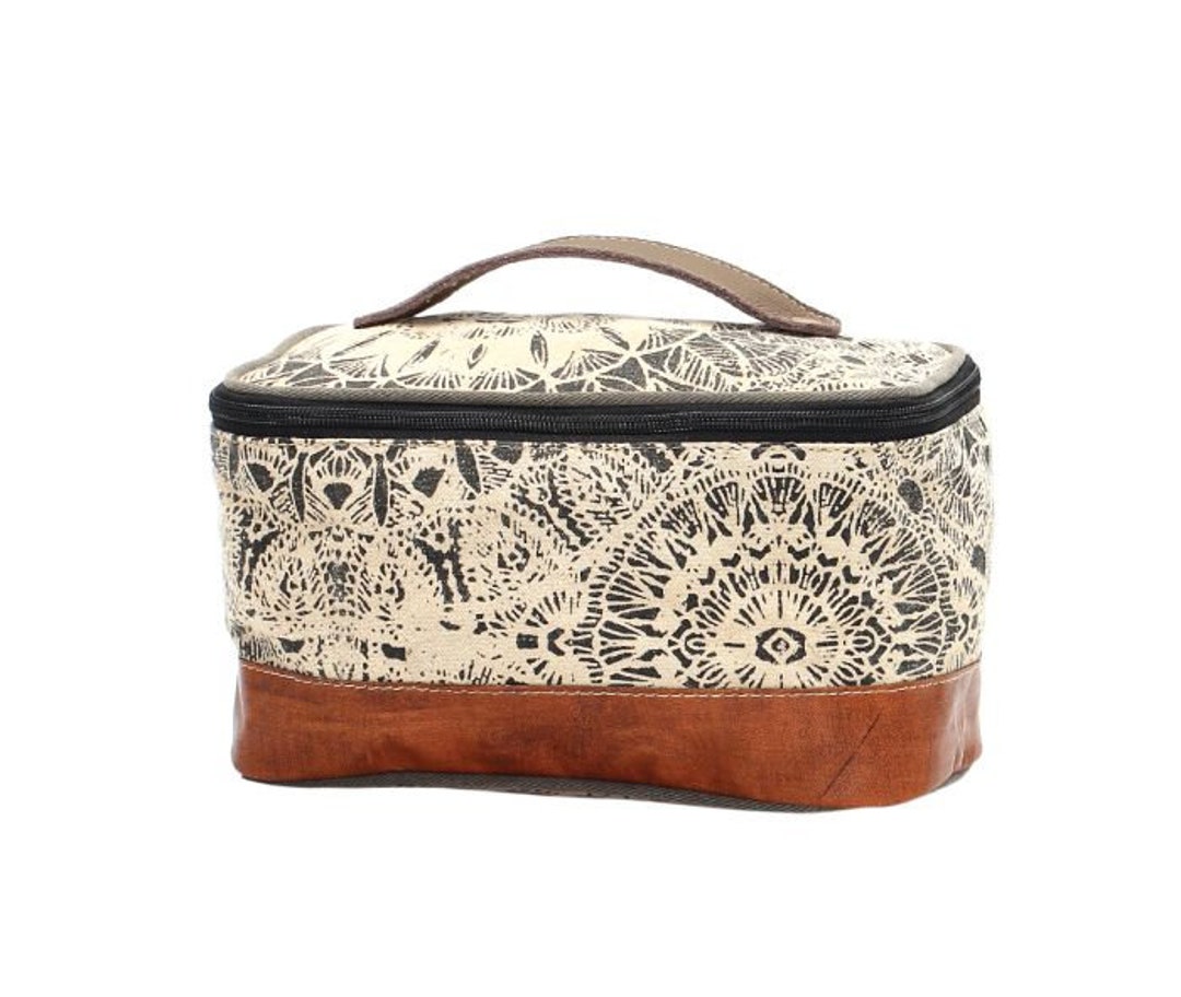 Myra Bag: S-1119 flower Design Shaving & DOPP Kit - Etsy