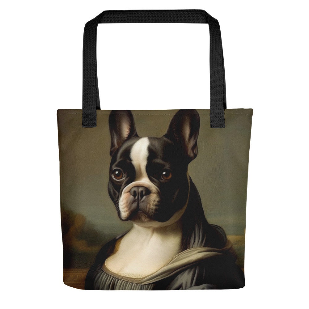 Dog LV Monogram Bull Terrier French Bulldog Pitbull Purse Bag 