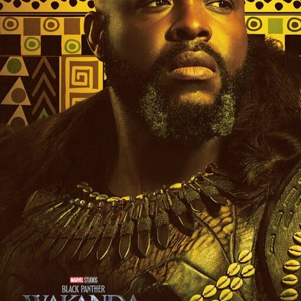 Black Panther: Wakanda Forever (2022) Variation #2 Various Style Canvas Movie Film Prints Art Deco Decor Posters Marvel Super Hero