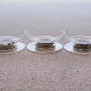 925 Sterling Silver Wire .25oz spools of 18ga, 20ga, 24ga