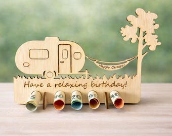Geldgeschenk für Campingurlaub, Campingkarte, Campinggeschenk, Campinggeschenk, Camping-Geburtstagsgeschenk, Camping-Weihnachtsgeschenk, Geldgeschenk für Hochzeiten