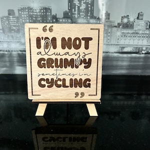 Carrelage avec le dicton cyclisme, Cadeau cyclisme, Cadeau sport, beau cadeau cyclisme, Carrelage avec le dicton cyclisme, vélo de course, cyclisme