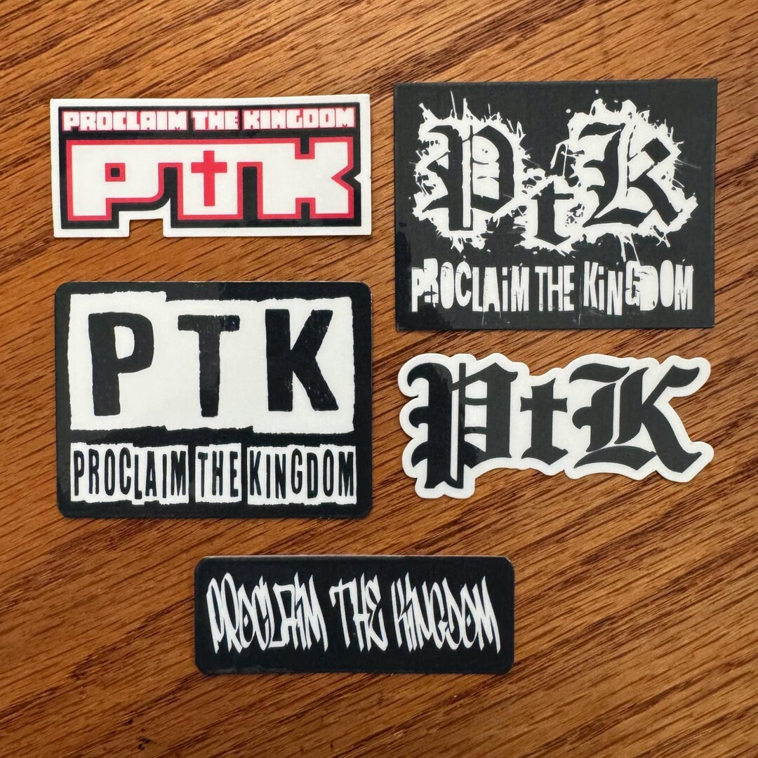 PTK Vinyl Sticker Street Pack 1 - Etsy
