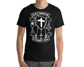 T-shirt unisexe catholique catholique