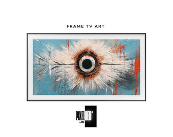 Samsung Frame Art TV - Indigenous Abstract Painting