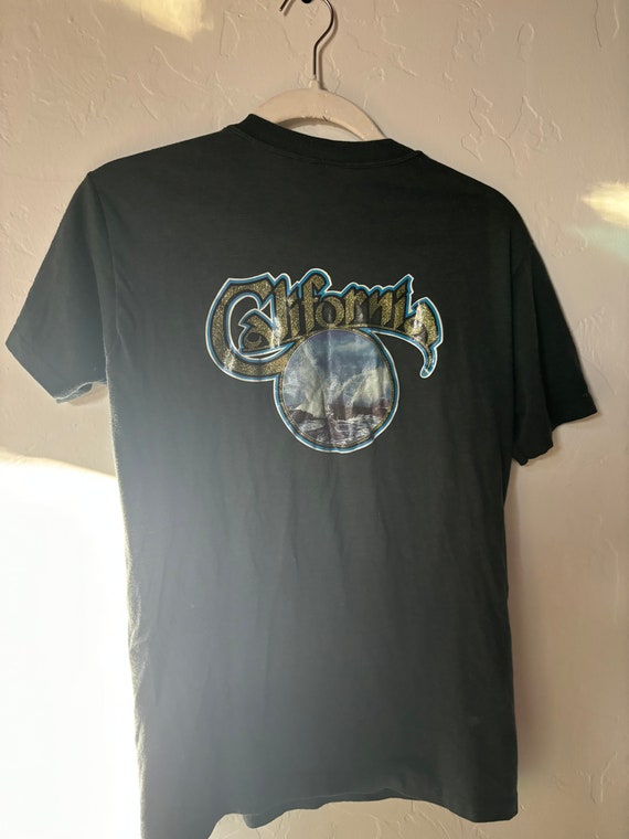 Vtg ROACH California Glitter Tee Rare - image 2