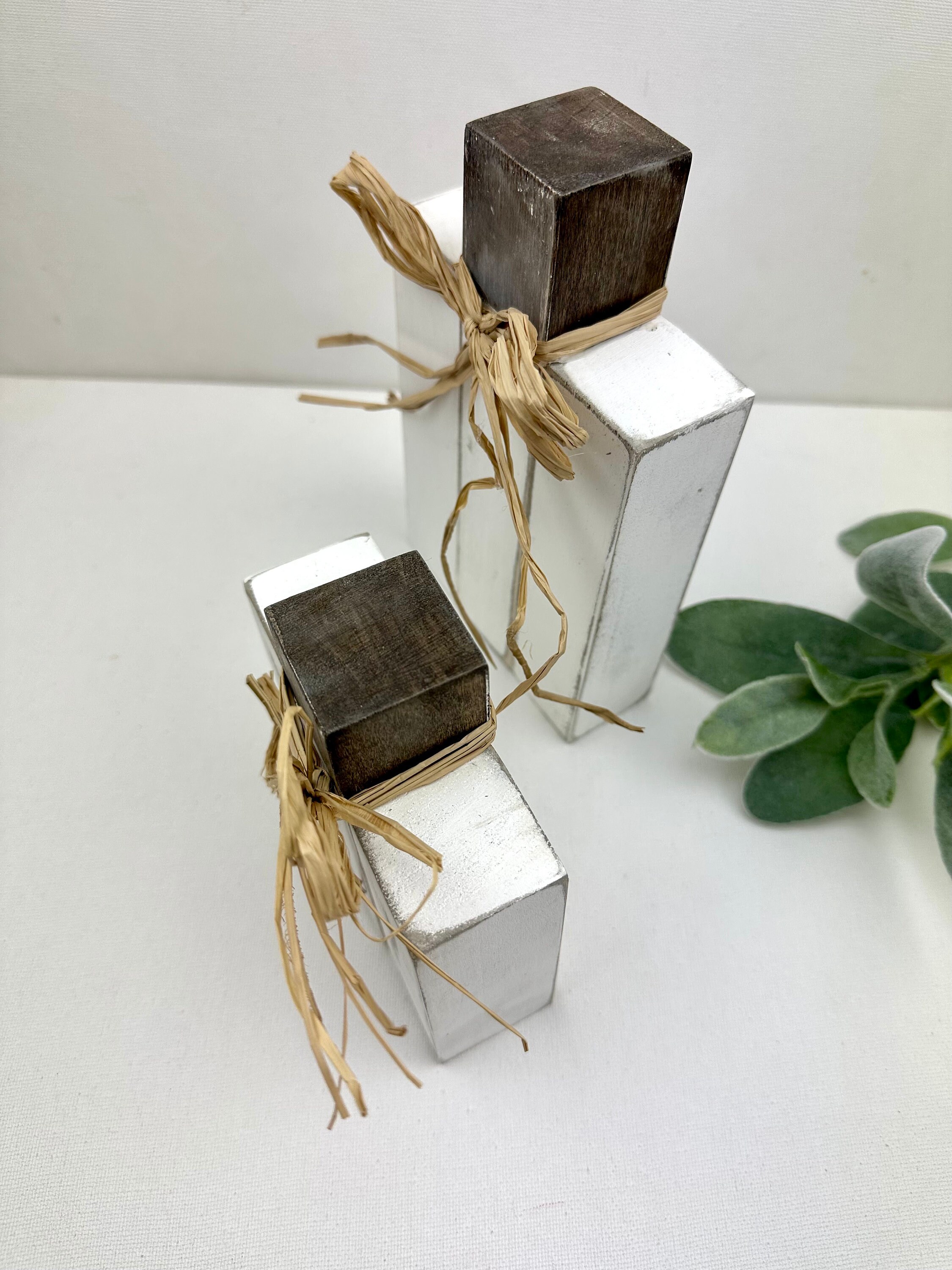 Rustic Wood Block Pumpkins: Distressed Fall Decor - Etsy