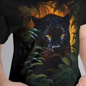 Panther Shirt Panther-Liebhaber-T-Shirt für Panther-Liebhaber-Geschenk für Natur-Liebhaber-T-Shirt für Natur-Liebhaber-Hemd für Tier-Liebhaber-Geschenk