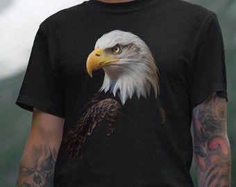 Camiseta con gráfico de águila: regalo para los amantes de la naturaleza