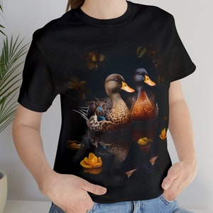Duck Shirt Duck Lover T-Shirt For Duck Lover Gift For Bird Lover Tshirt For Bird Lover Tee Shirt Wildlife Shirt Ducks Love Shirt Couple