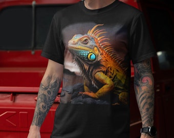 Camiseta de iguana: camiseta vintage para amantes de los lagartos