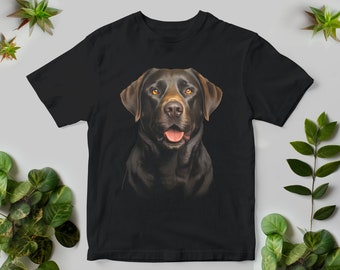 Camiseta de Labrador Retriever: Camiseta estilo vintage para amantes de los perros