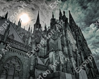 Cologne Cathedral (Print on Canvas)