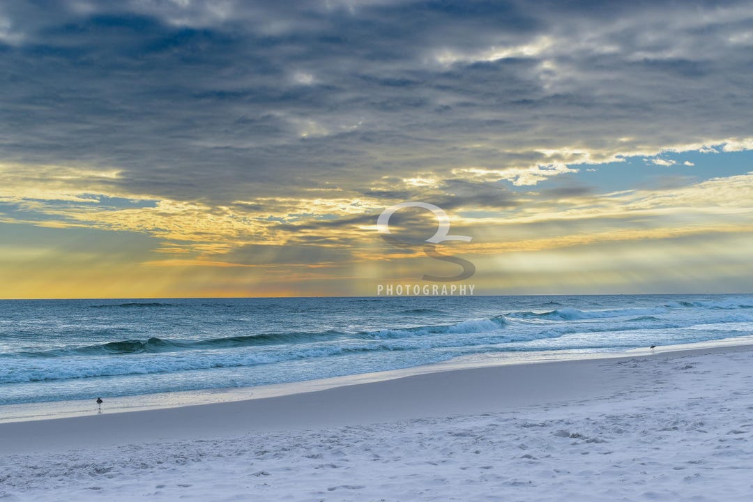 All Tide up (beach at Destin, Florida Canvas Print) Etsy