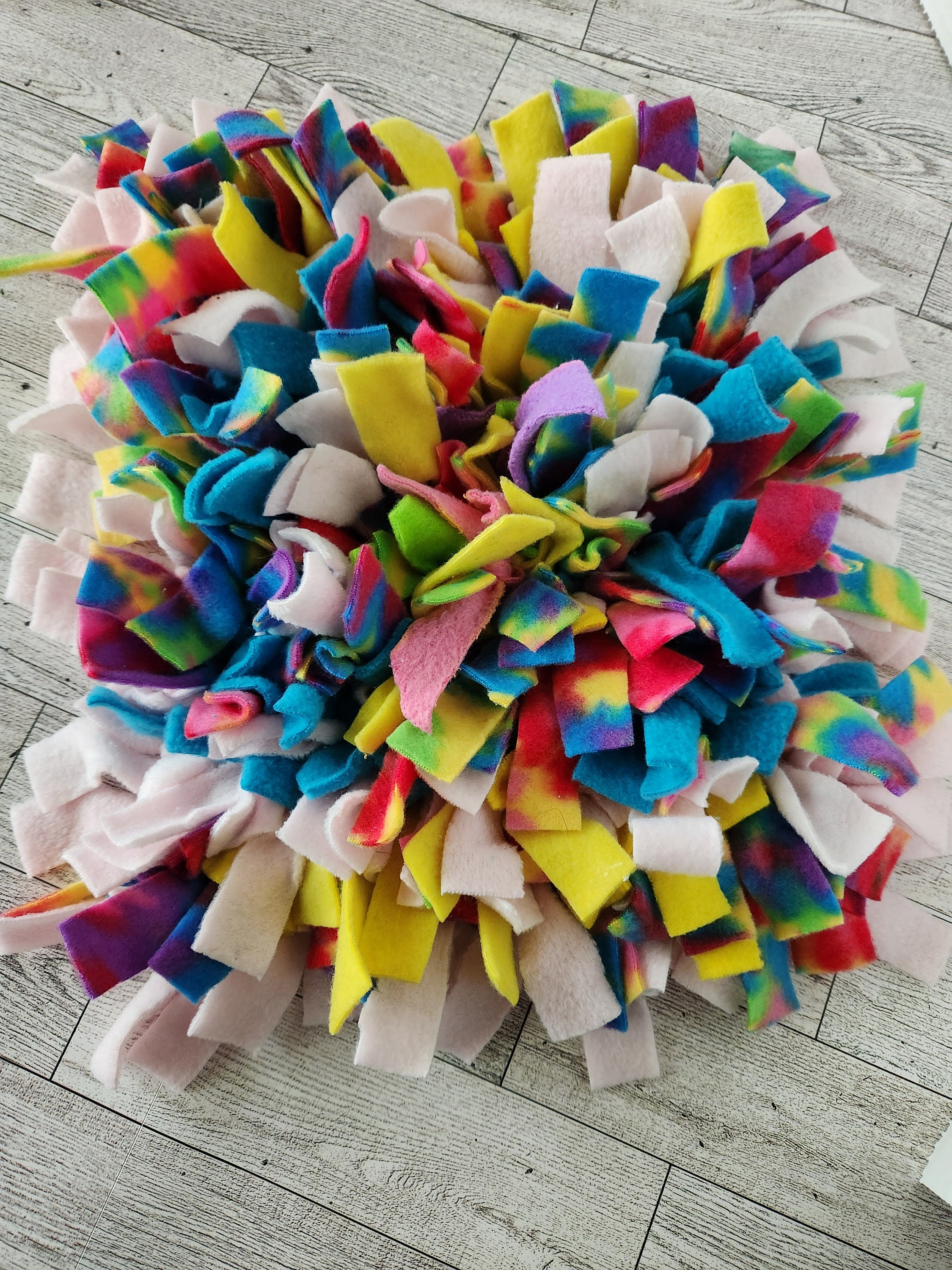 Treasure Trove Handmade Upcycled Snuffle Mat - Assorted Colors