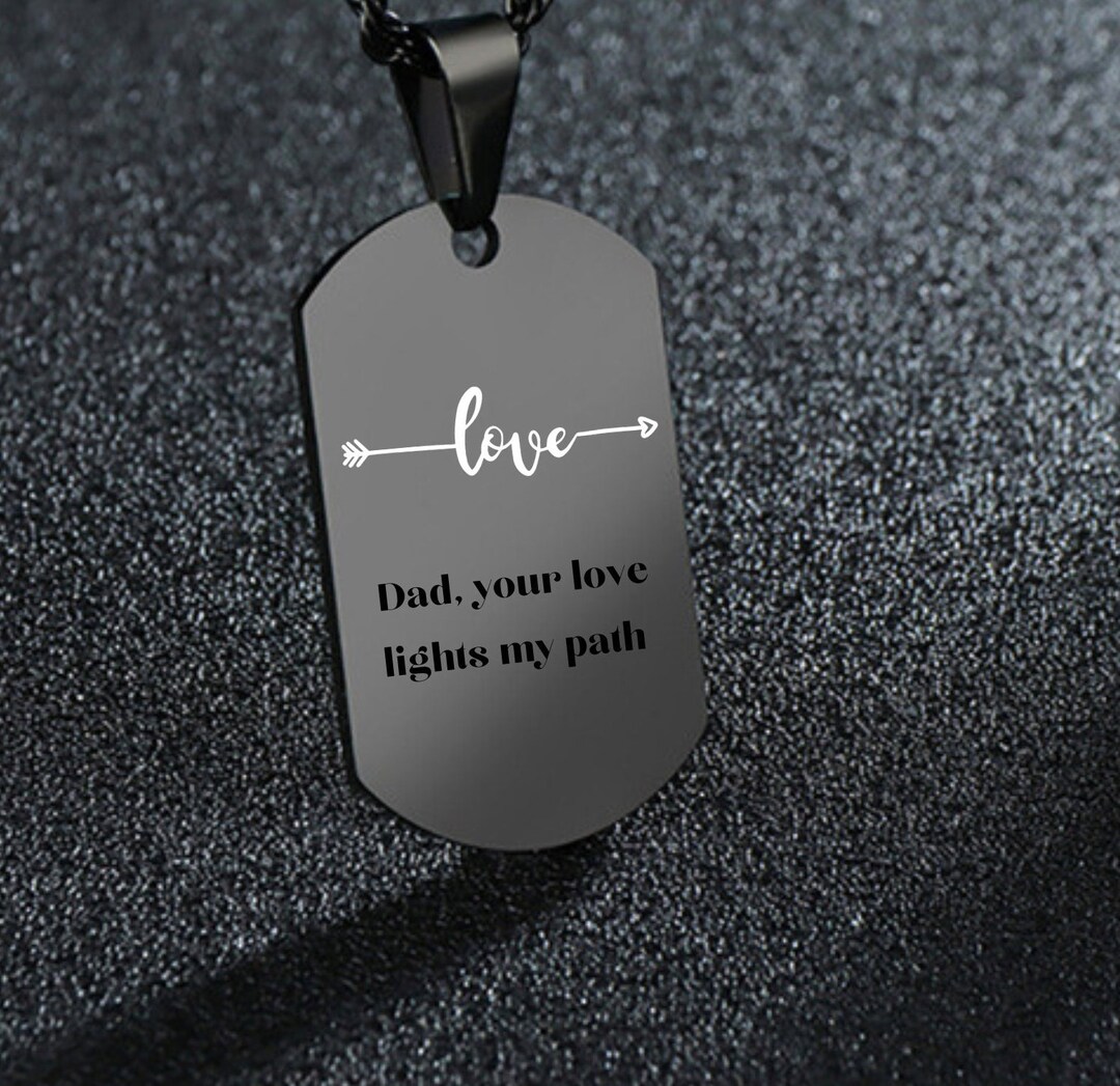 Engraved Men's Men's Star Of David Name Necklace In Sterling