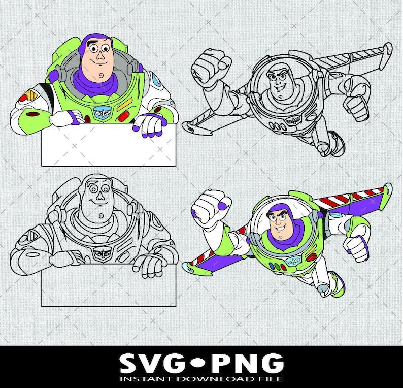 Buzz Svg, Buzz Png, Buzz Flying Svg, Buzz Svg, Instant Download File - Etsy