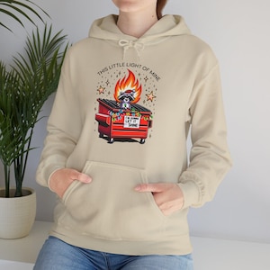 Dumpster Fire Funny Hoodie