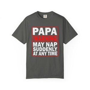 Papa Nap Shirt, Fathers Day Gift for Grandpa, Funny Papa Shirt, Papa Shirt, Father&#39;s Day Shirt, Gift for Papa