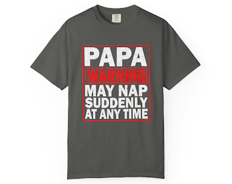 Papa Nap Shirt, Fathers Day Gift for Grandpa, Funny Papa Shirt, Papa Shirt, Father's Day Shirt, Gift for Papa