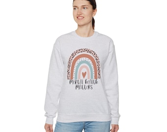 Mental Health Matters Sweatshirt: Unisex Cotton-Blend Crewneck