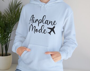 Airplane Mode Hoodie, Airplane Shirt, Travel Sweater, Gift for