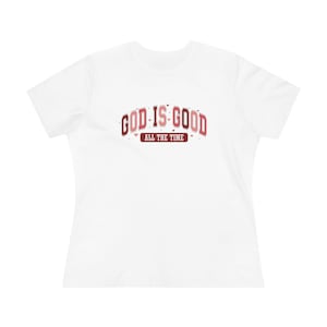 God is Good Women&#39;s Cotton Tee, Faith-Based Apparel, Inspirational Shirt, Christian Gifts, Casual Wear, Everyday T-Shirt