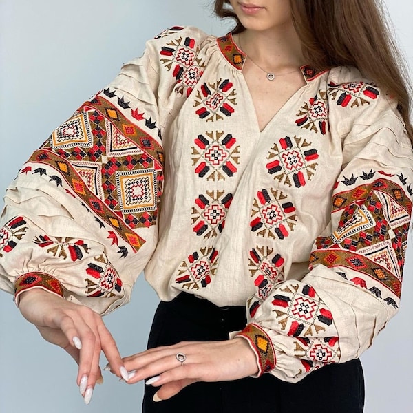 Ukrainian Blouse - Etsy