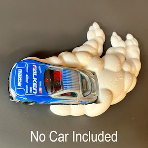 1:64 Scale Dynamic Display – Handmade JDM Burnout Sculpture