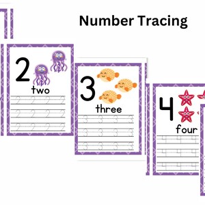 Printable Number Tracing Kids Tracing Handwriting Practice Book Number Tracing Worksheets Printable Number Tracing Kids Tracing Handwriting Practice Book Number Tracing Worksheets